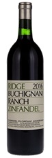 2016 Ridge Buchignani Ranch Zinfandel ATP