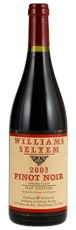 2003 Williams Selyem Peay Vineyard Pinot Noir