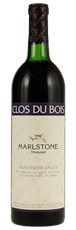 1986 Clos du Bois Marlstone