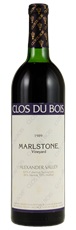 1989 Clos du Bois Marlstone