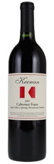 2007 Robert Keenan Winery Spring Mountain District Cabernet Franc