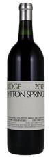 2012 Ridge Lytton Springs