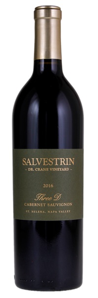 2016 Salvestrin Three D Cabernet Sauvignon, 750ml