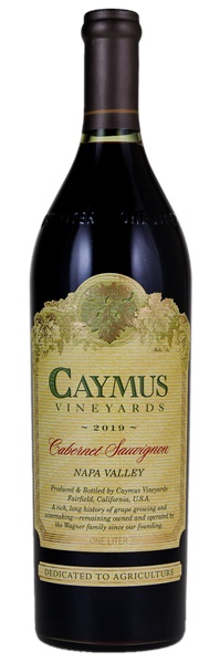 2019 Caymus Cabernet Sauvignon, 1.0ltr