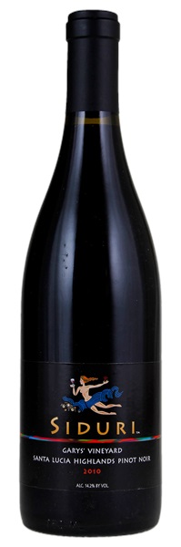 2010 Siduri Garys' Vineyard Pinot Noir, 750ml