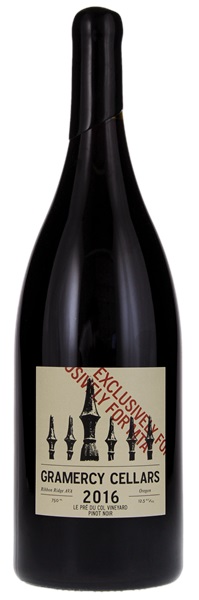 2016 Gramercy Cellars Le Pre du Col Pinot Noir, 1.5ltr