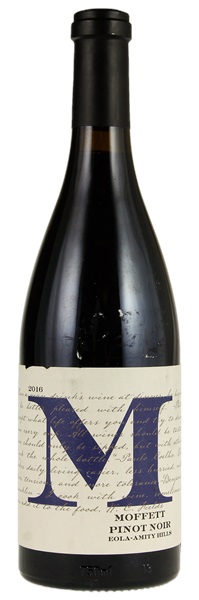 2016 Moffett Vineyards Bieze Vineyard Pinot Noir, 750ml