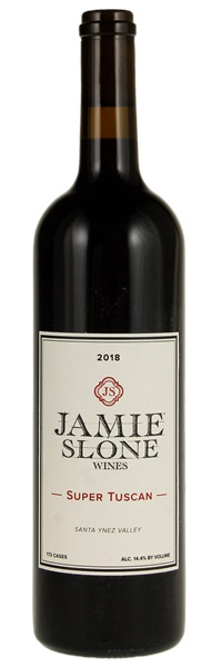 2018 Jamie Slone Wines Super Tuscan, 750ml