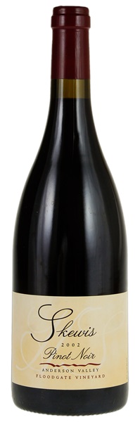 2002 Skewis Wines Floodgate Vineyard Pinot Noir, 750ml