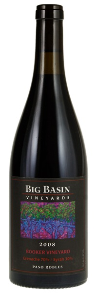 2008 Big Basin Vineyards Booker Vineyard Red, 750ml