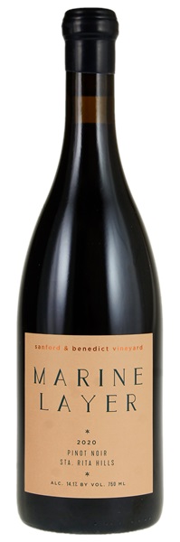 2020 Marine Layer Sanford & Benedict Vineyard Pinot Noir, 750ml