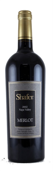 2002 Shafer Vineyards Merlot, 750ml
