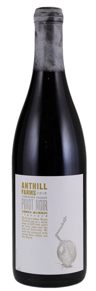 2010 Anthill Farms Abbey Harris Vineyard Pinot Noir, 750ml