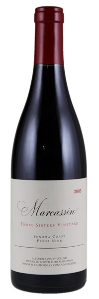 2005 Marcassin Three Sisters Vineyard Pinot Noir, 750ml
