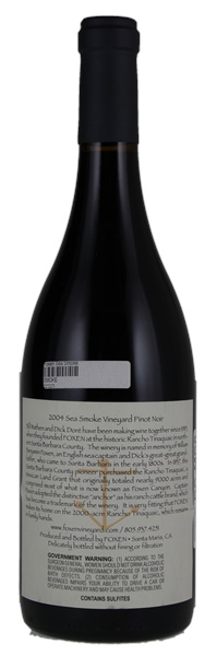 2004 Foxen Sea Smoke Vineyard Pinot Noir, 750ml