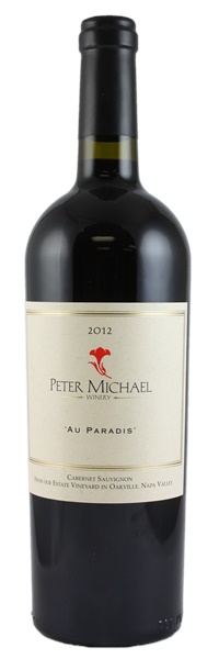2012 Peter Michael Au Paradis Cabernet Sauvignon, 750ml