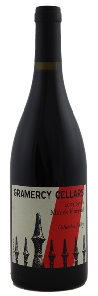 2009 Gramercy Cellars Minick Vineyard Syrah, 750ml