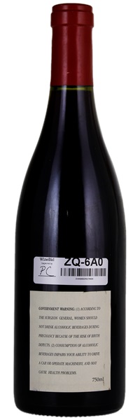 2001 Marcassin Three Sisters Vineyard Pinot Noir, 750ml