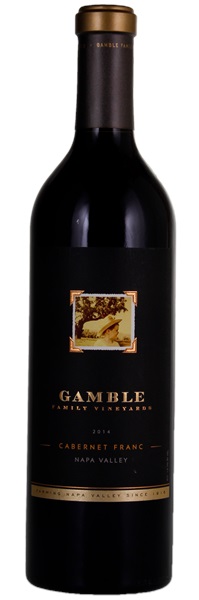 2014 Gamble Family Vineyards Cabernet Franc, 750ml