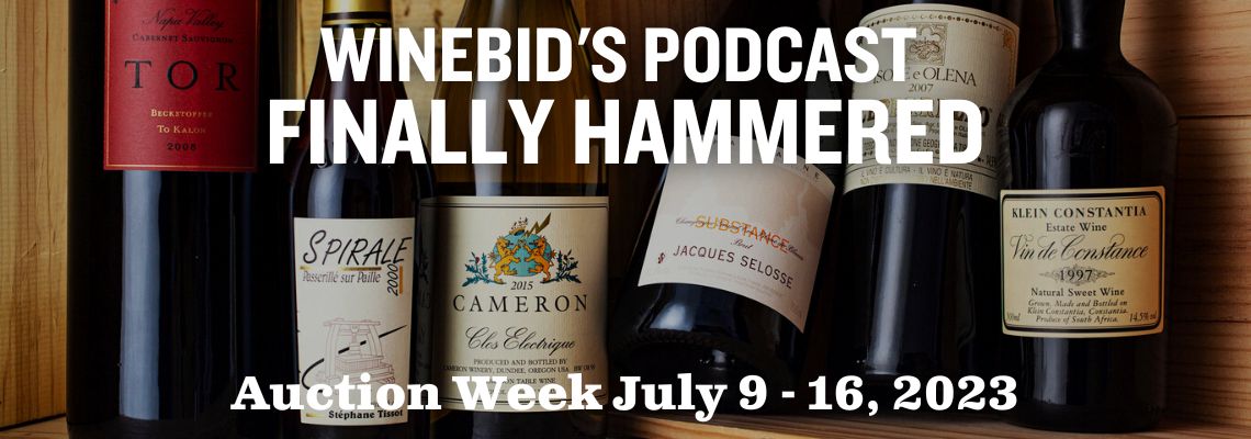 WineBid Podcast Finally Hammered