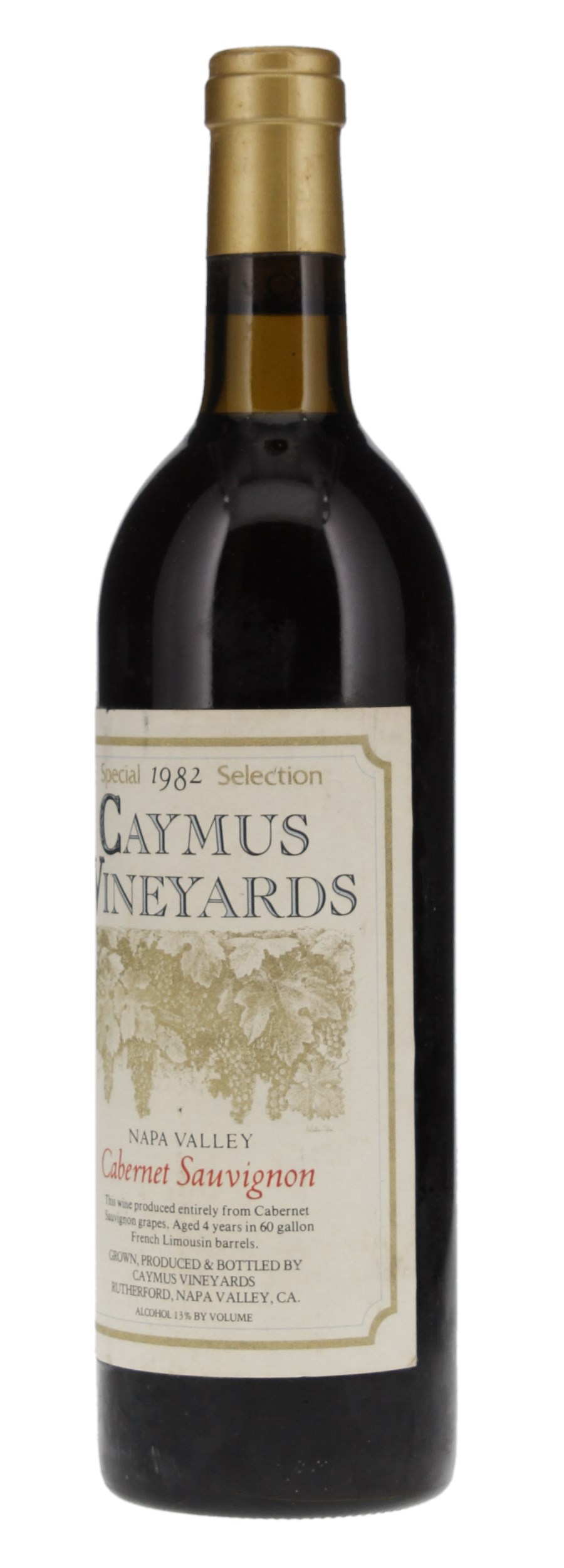 1982 Caymus Special Selection Cabernet Sauvignon, 750ml