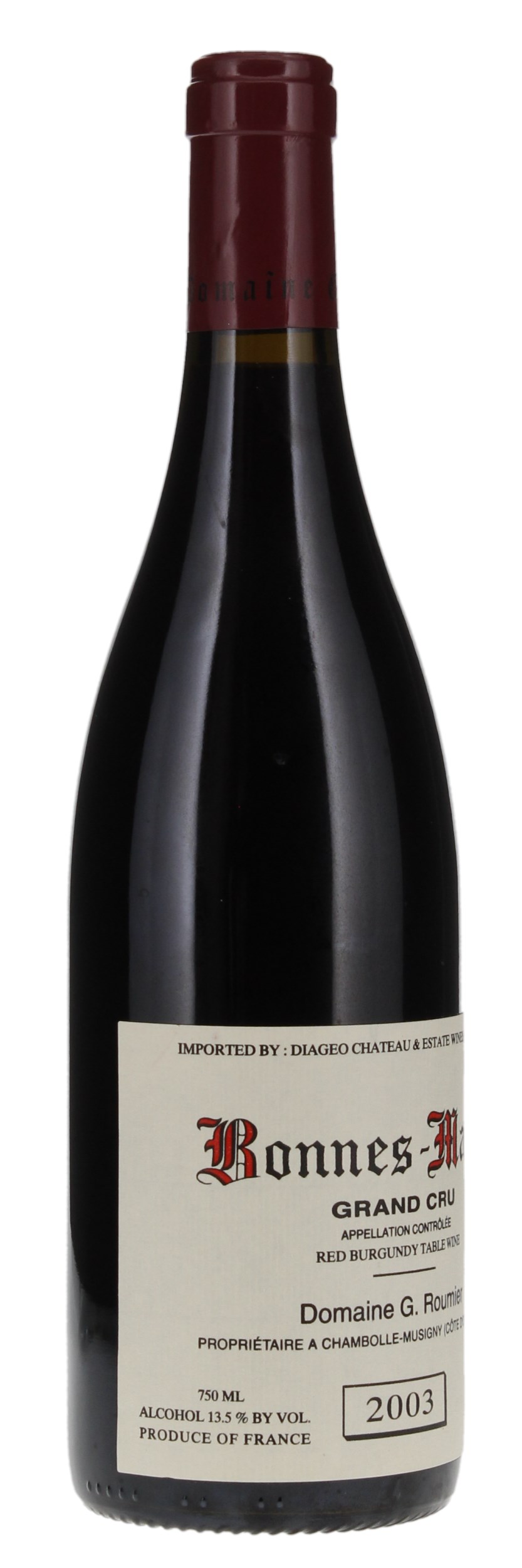 2003 Domaine Georges Roumier Bonnes Mares, 750ml