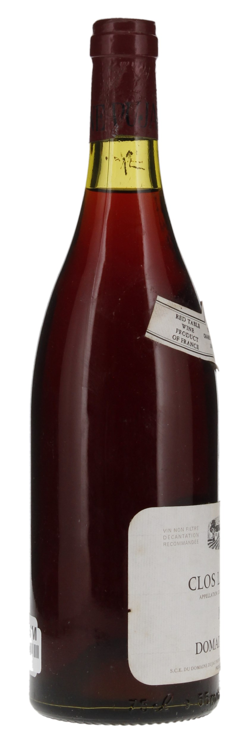 1982 Domaine Dujac Clos de la Roche, 750ml