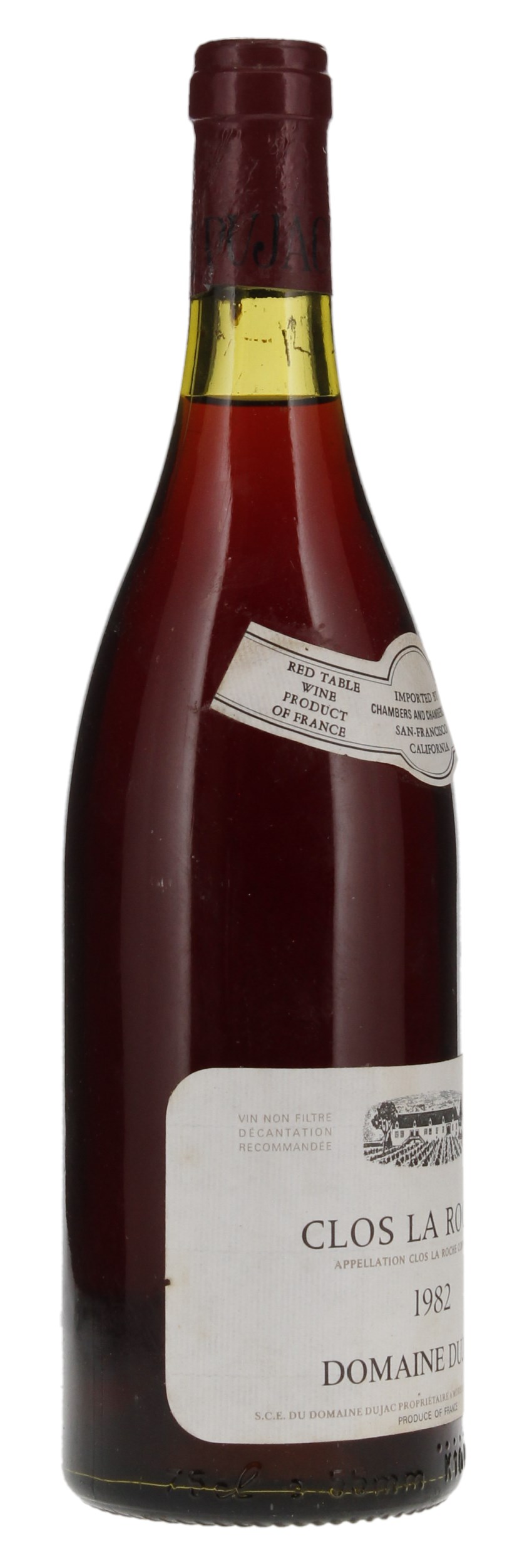1982 Domaine Dujac Clos de la Roche, 750ml