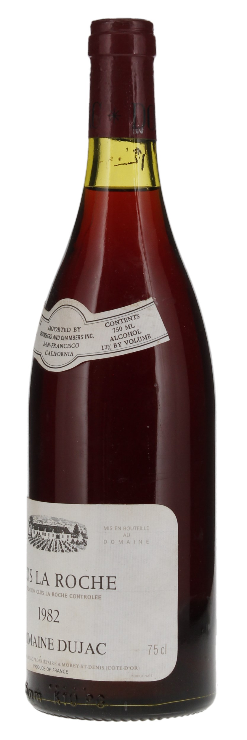 1982 Domaine Dujac Clos de la Roche, 750ml