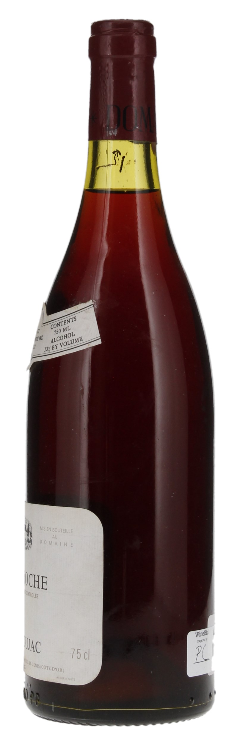 1982 Domaine Dujac Clos de la Roche, 750ml