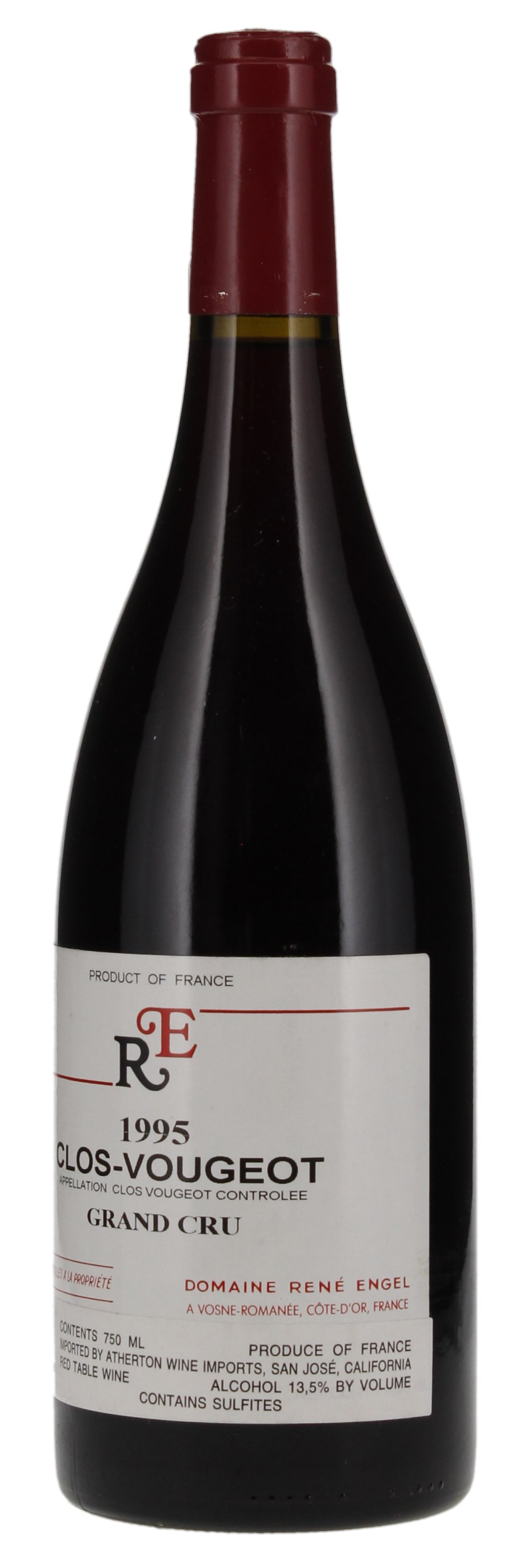 1995 Rene Engel Clos de Vougeot, 750ml