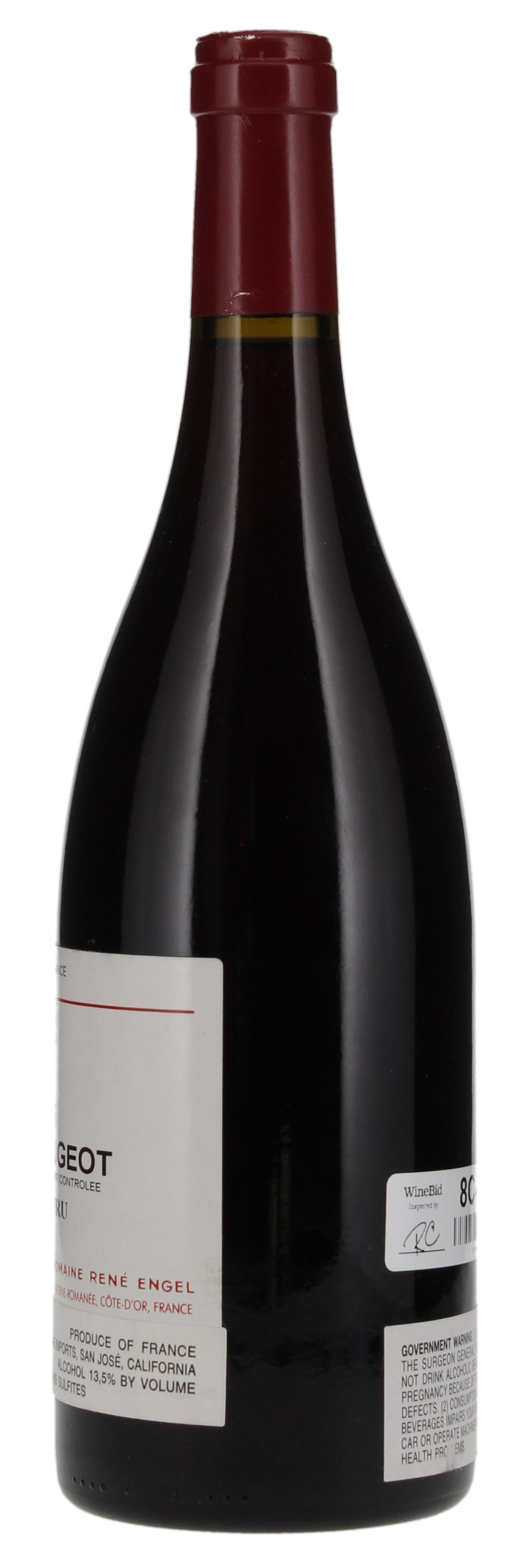 1995 Rene Engel Clos de Vougeot, 750ml