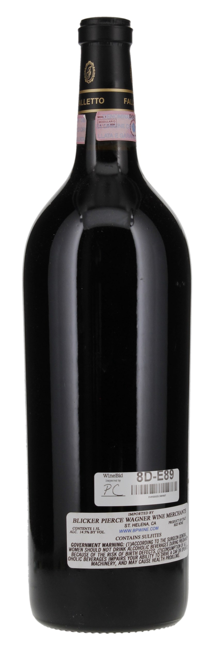 2007 Bruno Giacosa Barbaresco Falletto Asili Riserva, 1.5ltr