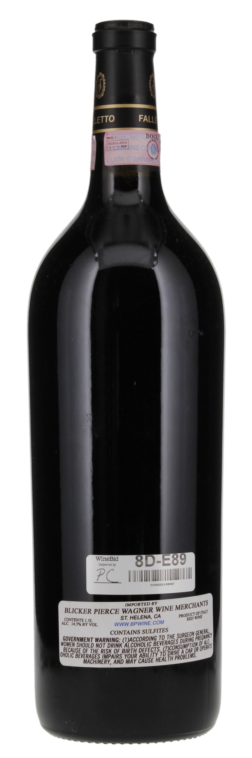 2007 Bruno Giacosa Barbaresco Falletto Asili Riserva, 1.5ltr