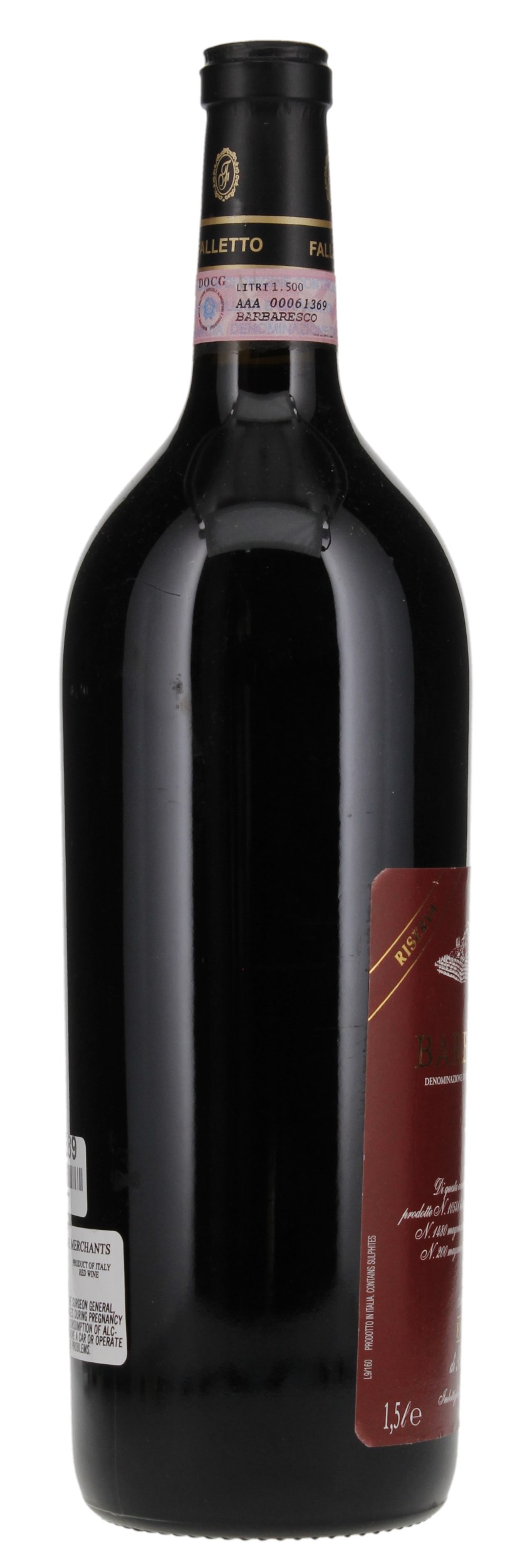 2007 Bruno Giacosa Barbaresco Falletto Asili Riserva, 1.5ltr