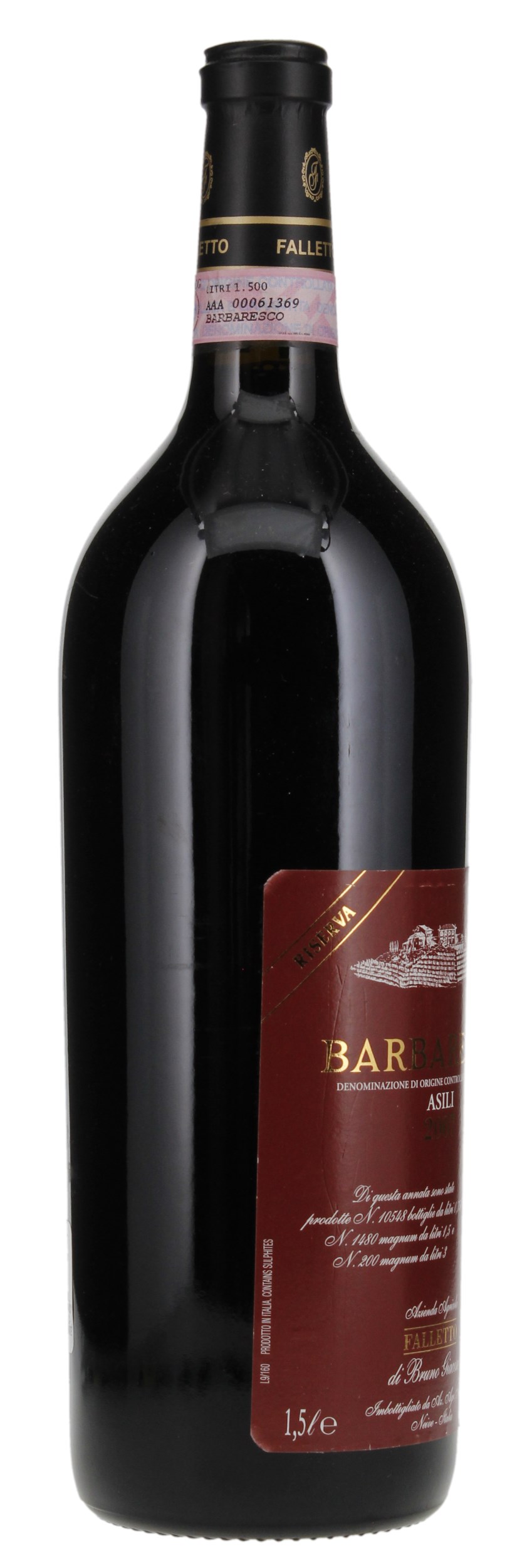 2007 Bruno Giacosa Barbaresco Falletto Asili Riserva, 1.5ltr