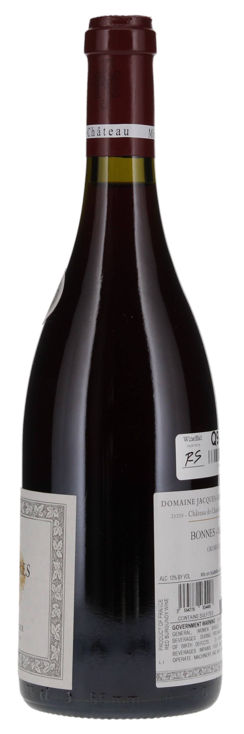 2010 J.F. Mugnier Bonnes Mares, 750ml