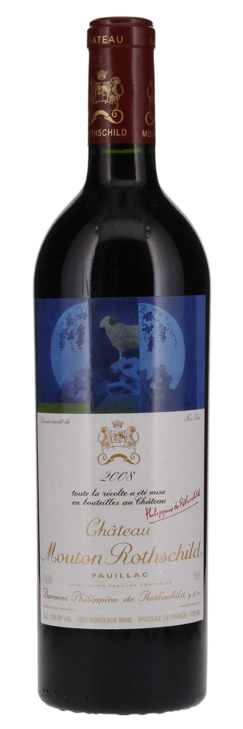 2008 Château Mouton Rothschild, 750ml
