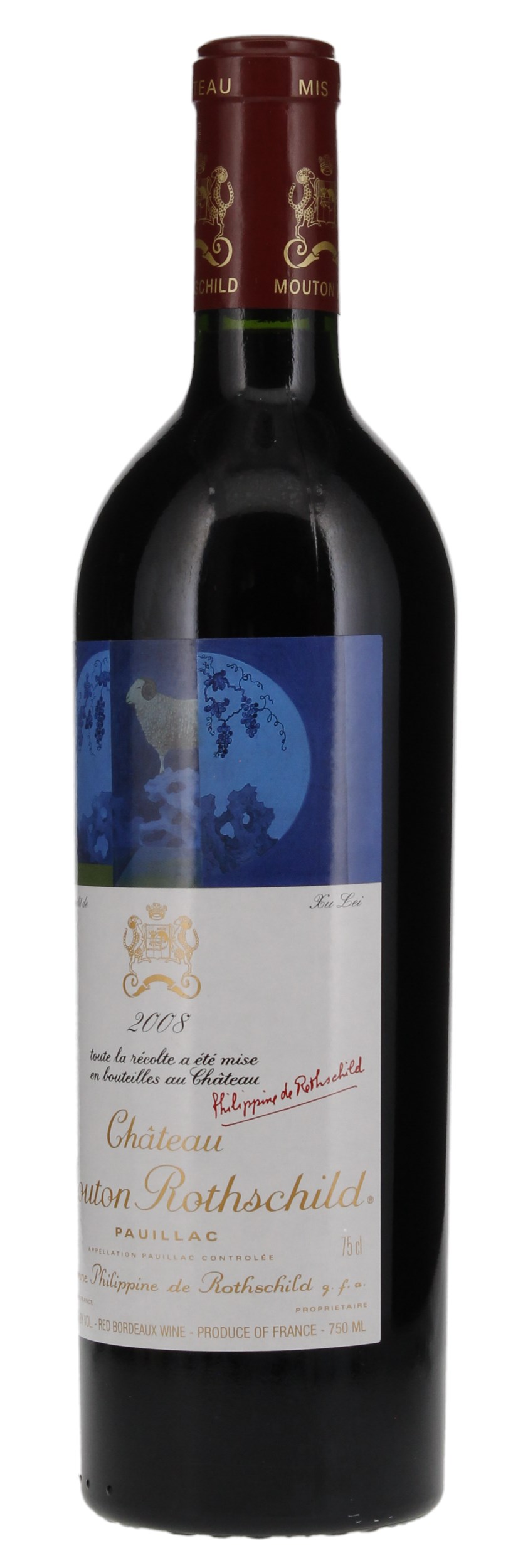 2008 Château Mouton Rothschild, 750ml
