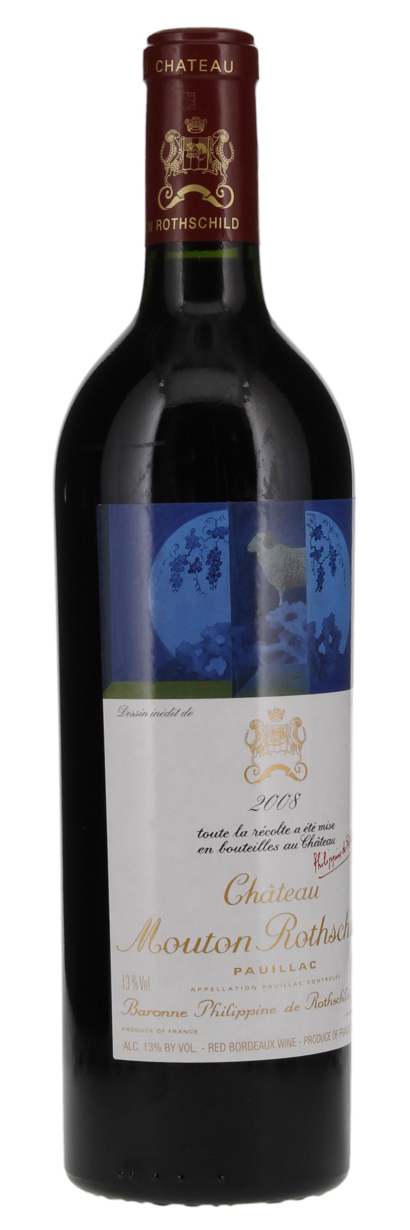 2008 Château Mouton Rothschild, 750ml