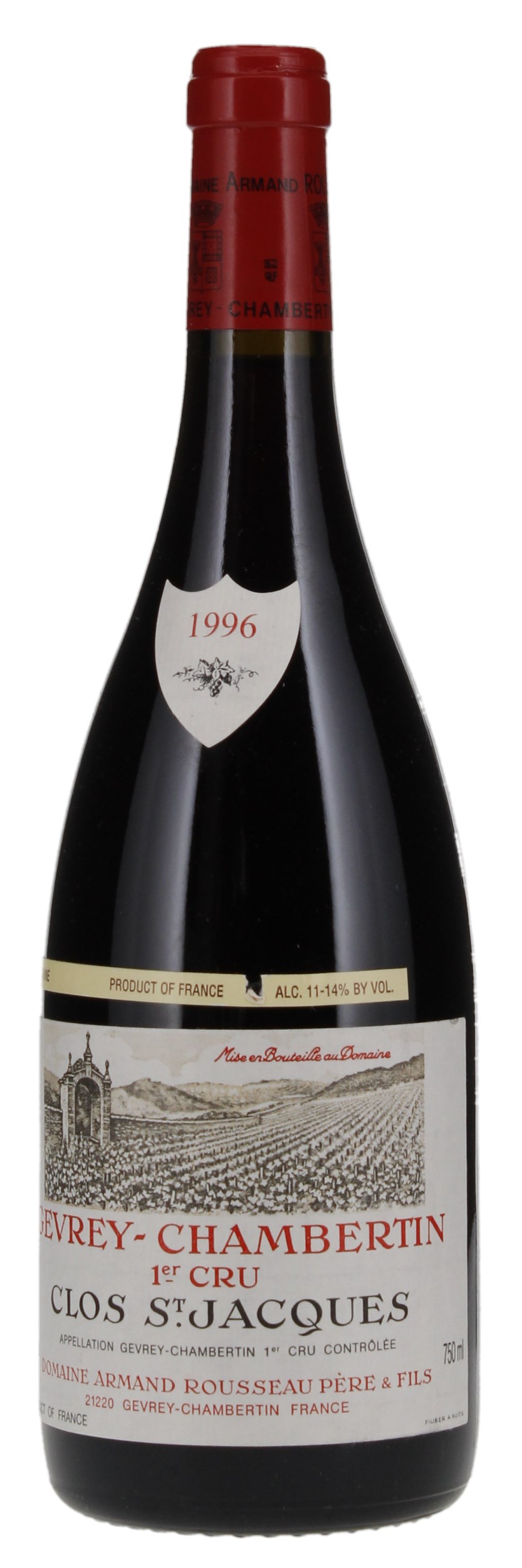 1996 Armand Rousseau Gevrey-Chambertin Clos St. Jacques, 750ml