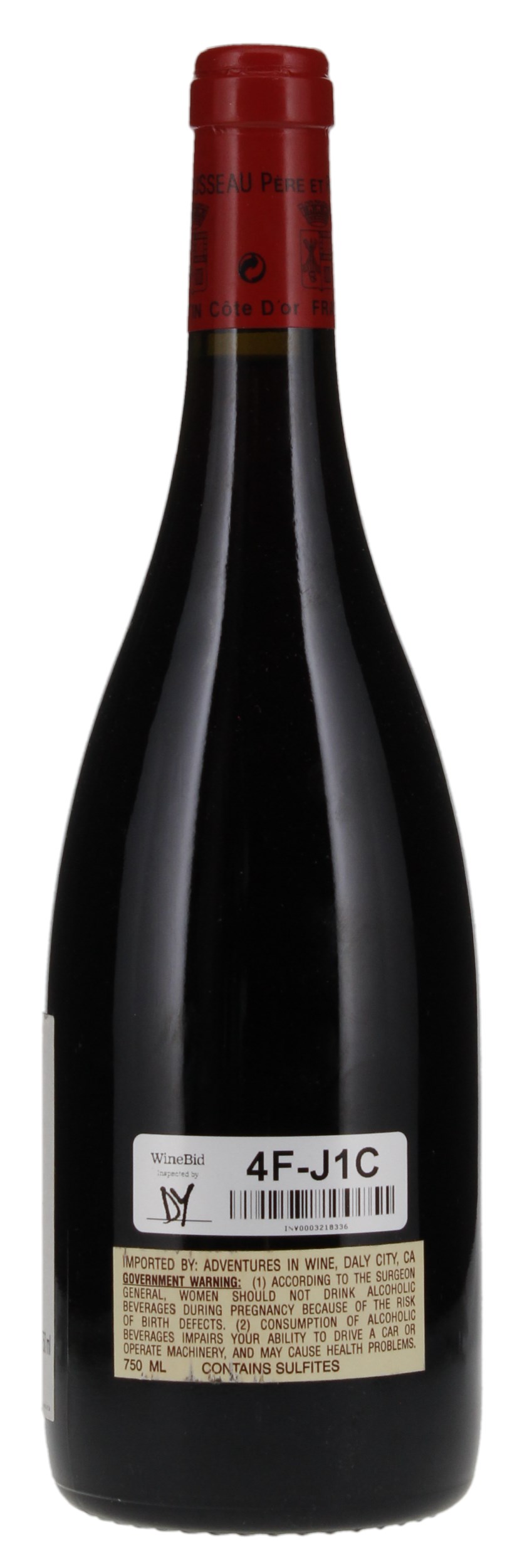 1996 Armand Rousseau Gevrey-Chambertin Clos St. Jacques, 750ml