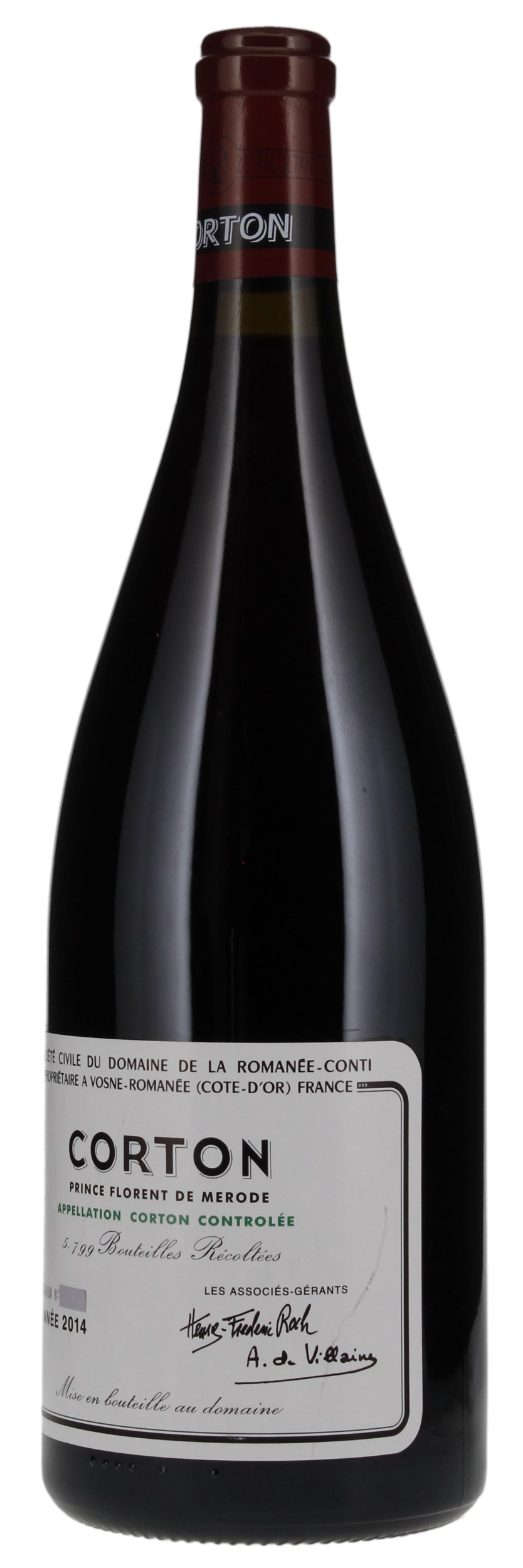 2014 Domaine de la Romanee-Conti Corton, 1.5ltr