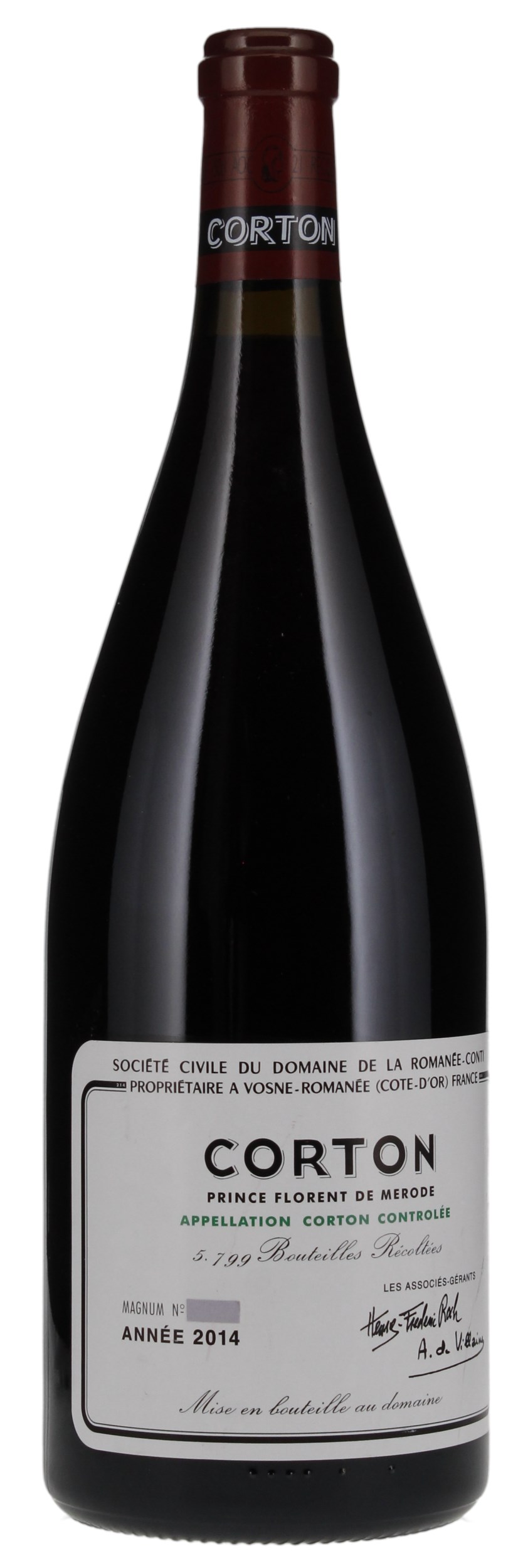 2014 Domaine de la Romanee-Conti Corton, 1.5ltr