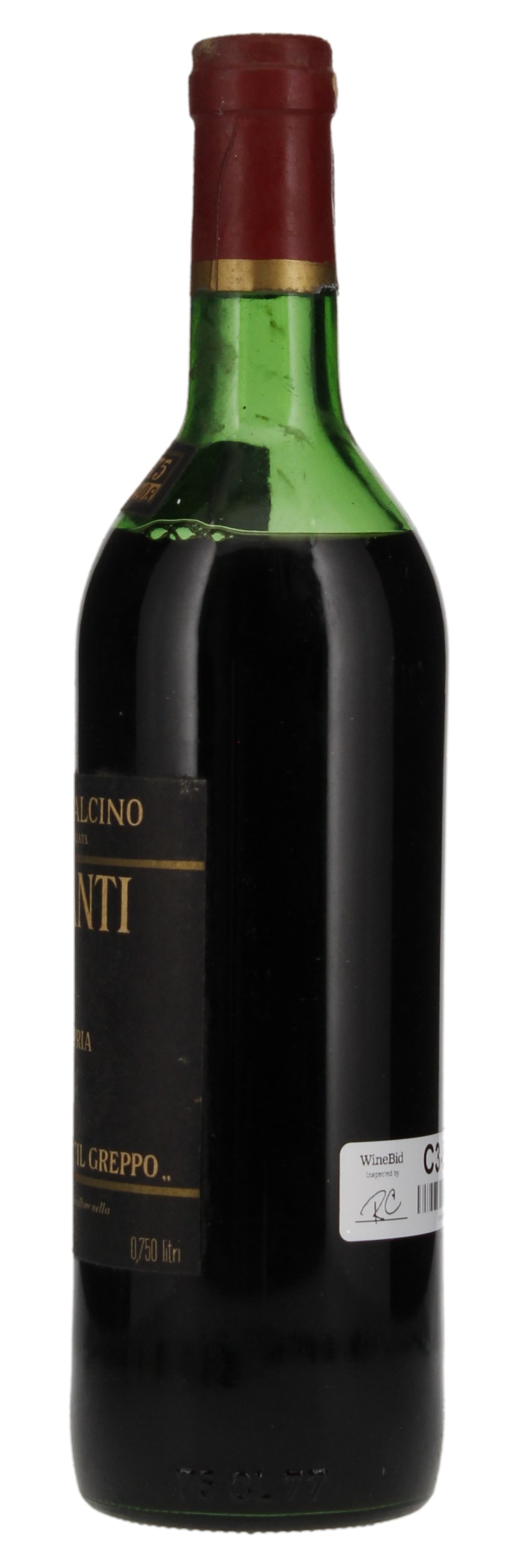 1975 Biondi-Santi Tenuta Il Greppo Brunello di Montalcino Riserva, 750ml