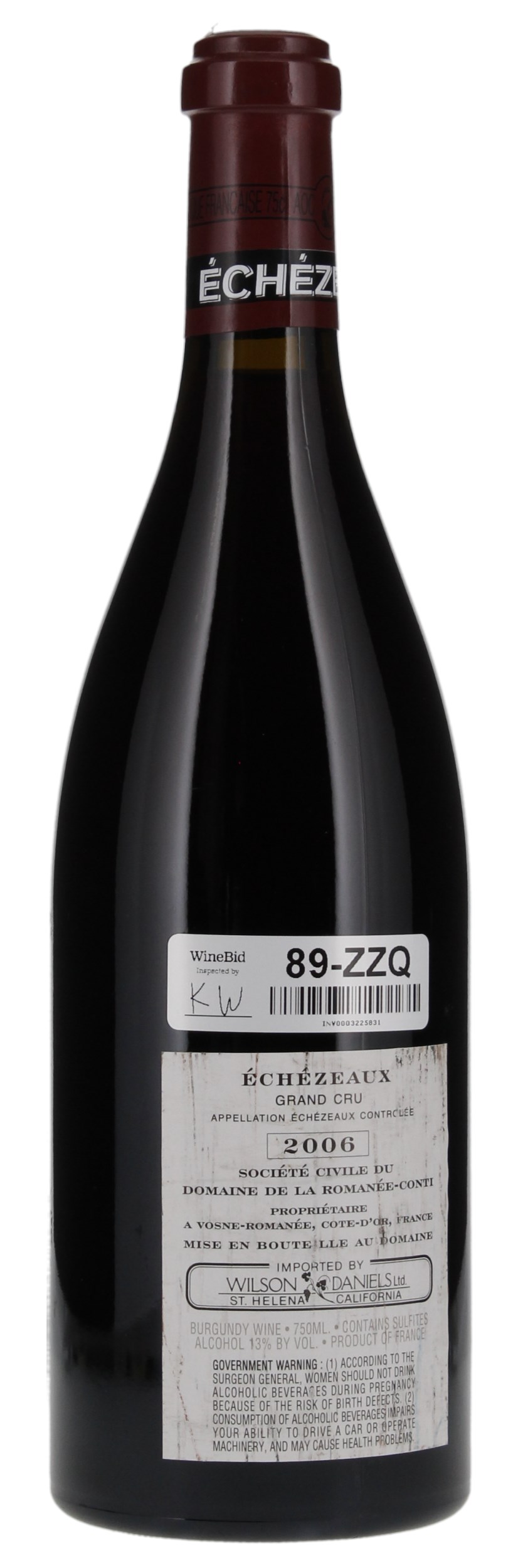 2006 Domaine de la Romanee-Conti Echezeaux, 750ml