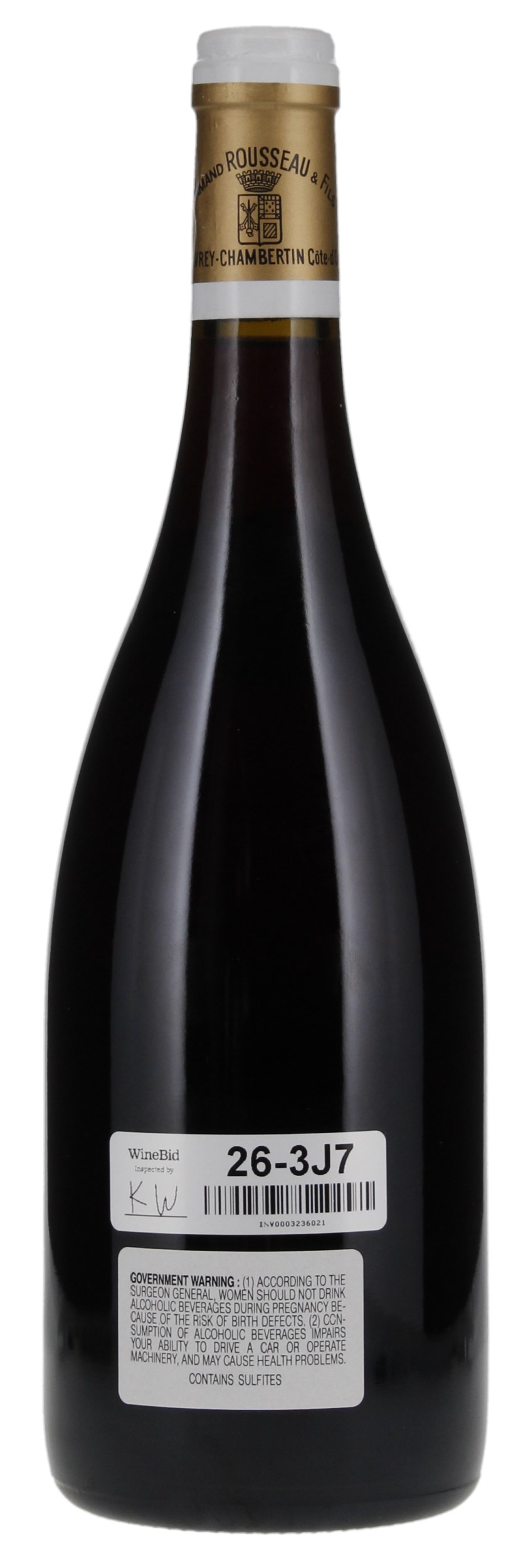 2001 Armand Rousseau Chambertin, 750ml