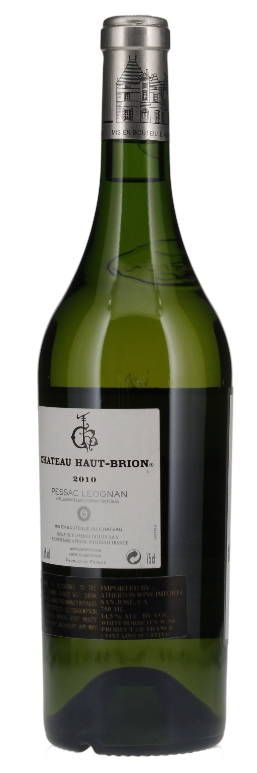 2010 Château Haut-Brion Blanc, 750ml