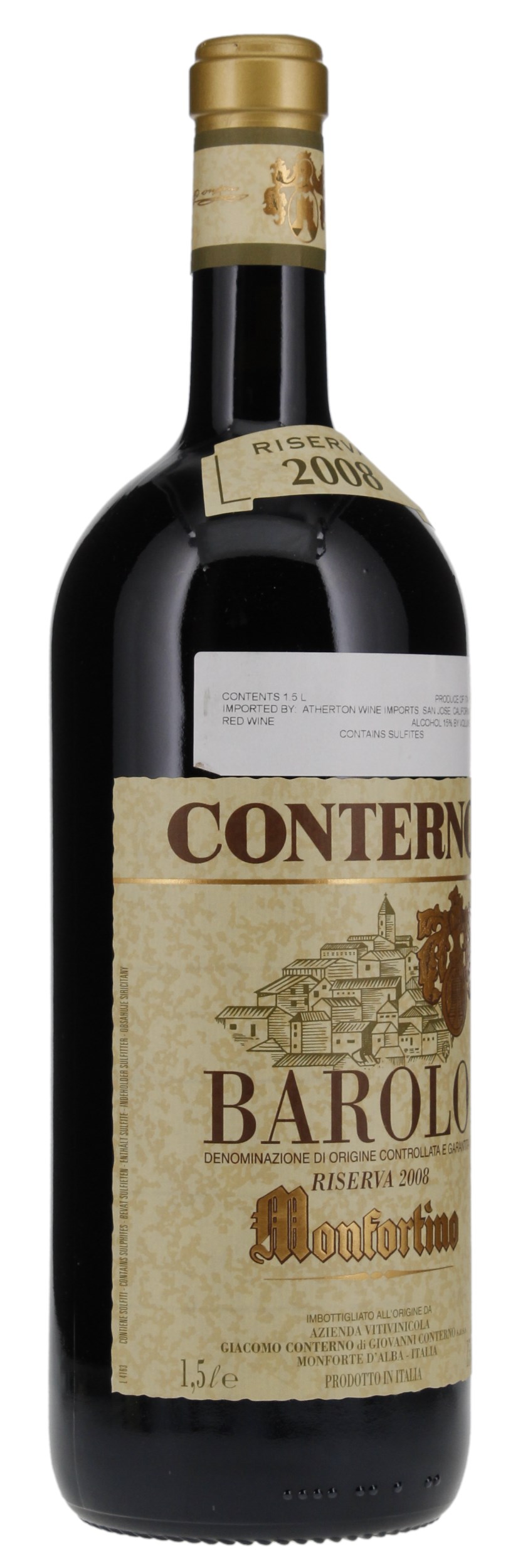 2008 Giacomo Conterno Barolo Riserva Monfortino, 1.5ltr