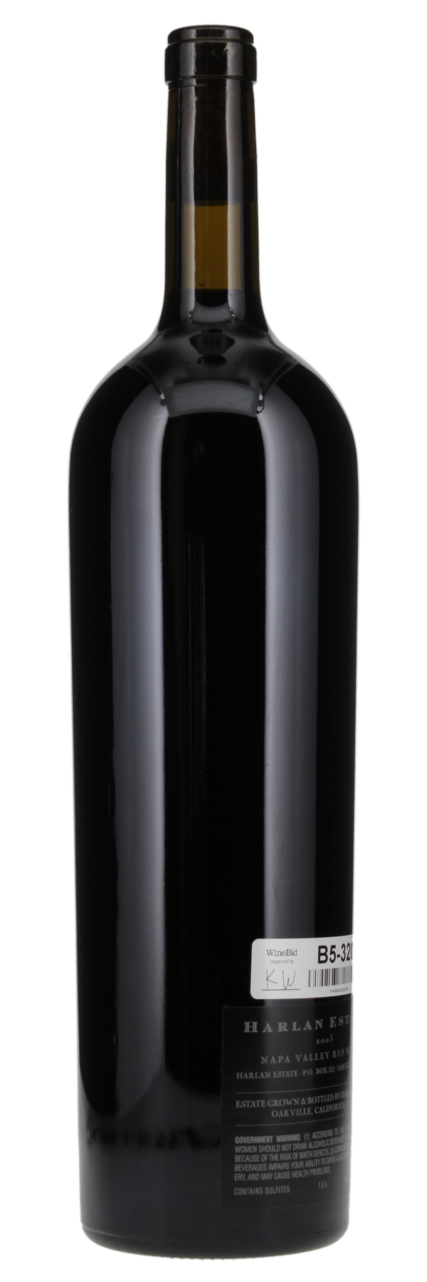 2003 Harlan Estate, 1.5ltr